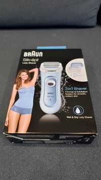 Електробритва жіноча Braun Silk-epil Lady Shaver Wet&Dry, нова