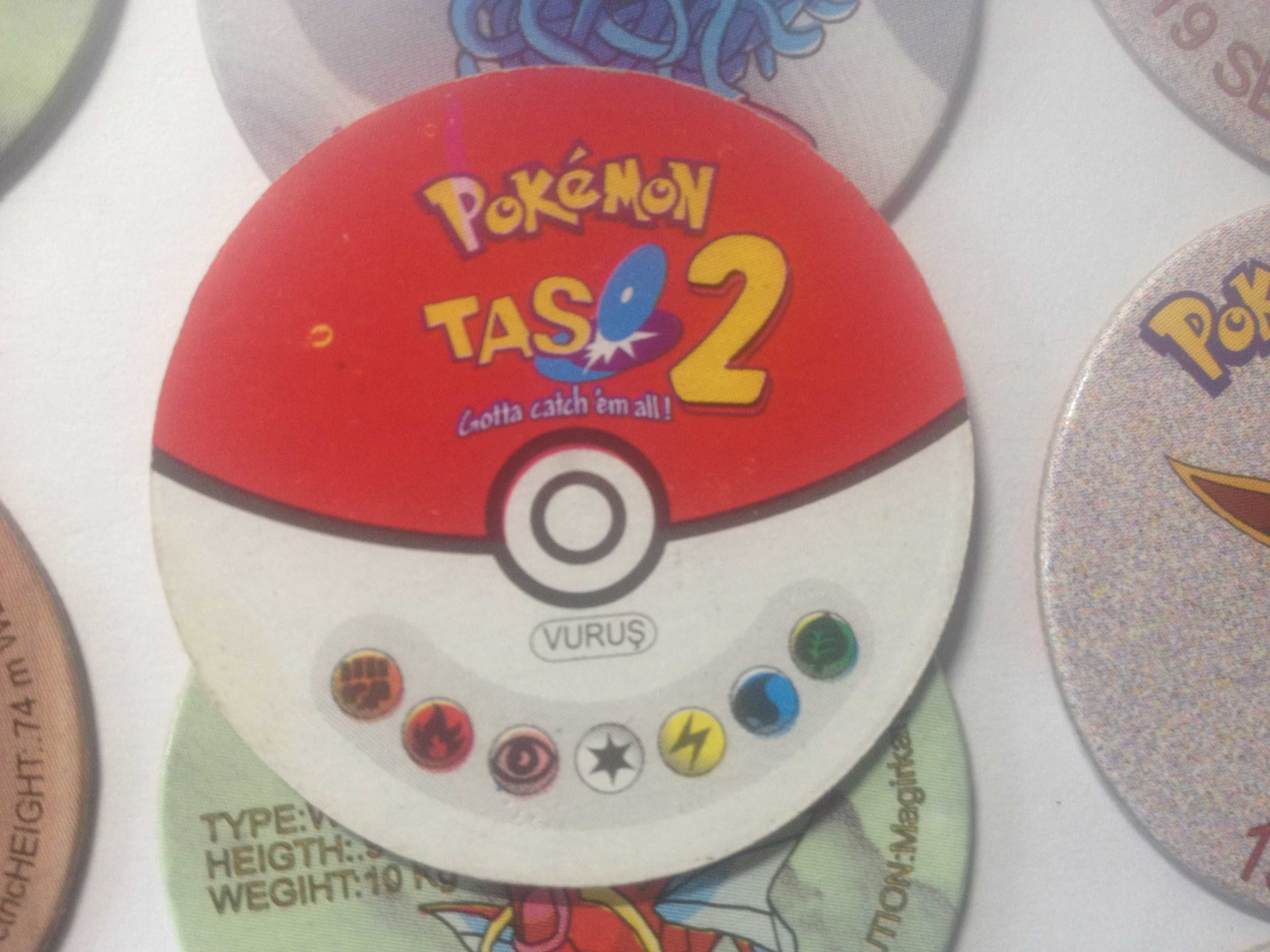 фішки кепси pokemon tas 2 колекція