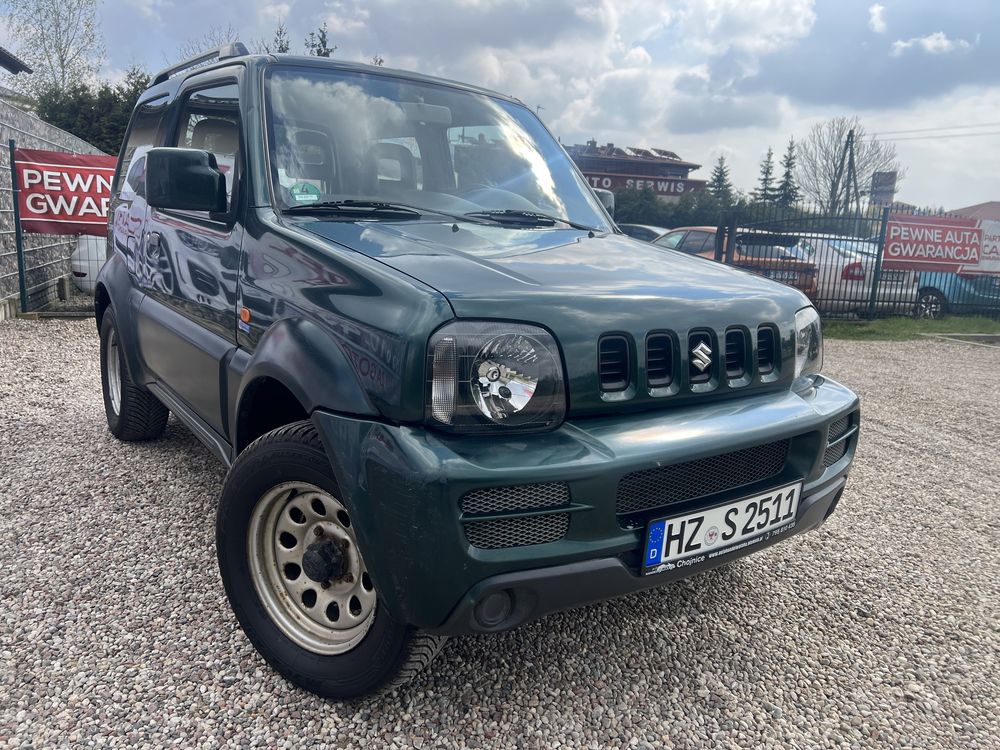 LIFT Suzuki jimny 1,3 napedy 4/4 bez rdzy 2007r BEZWYPADKOWY LIFT DE.