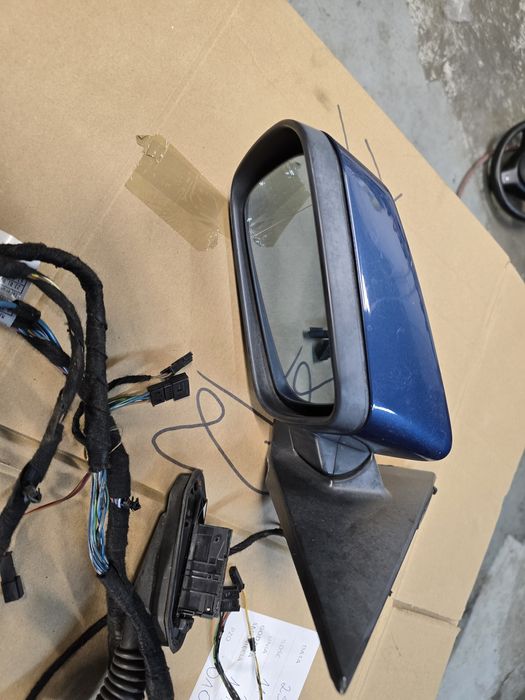 Lusterka elektrycznie składane e46 kombi sedan komplet wiazka