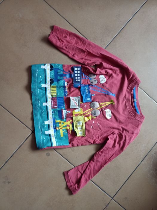 Bluzeczka bawełniana dla chłopca