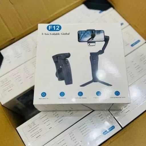 Estabilizador Gimbal F12 - NOVO SELADO! Com IA para Seguimento Facial