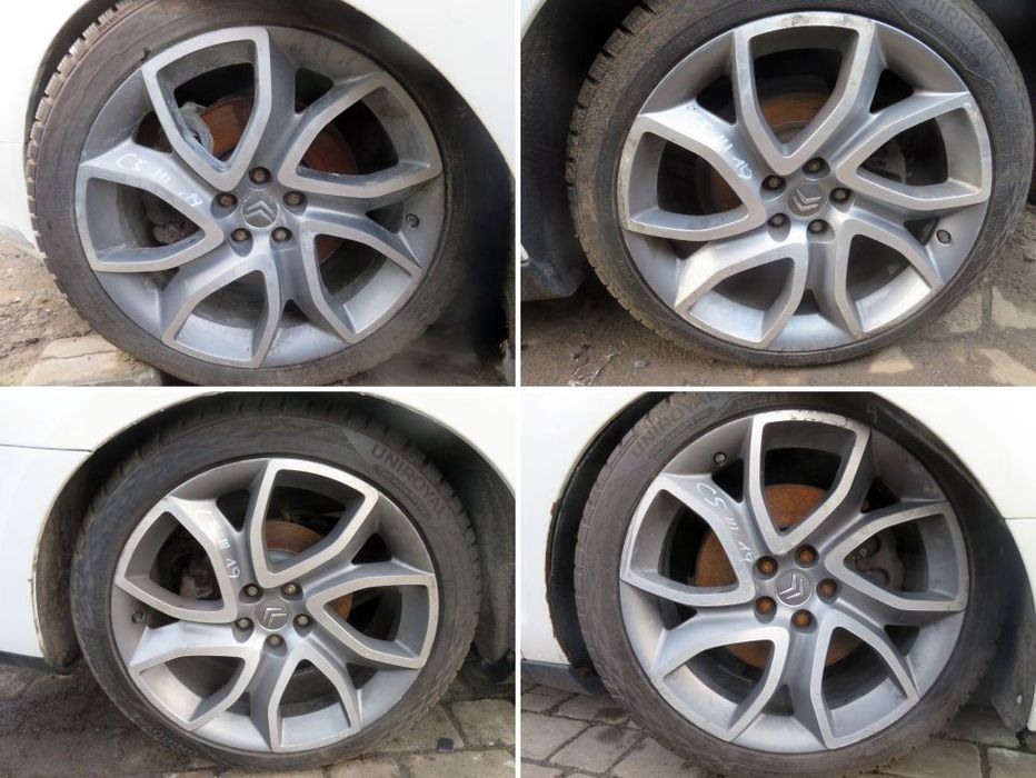 KOŁA FELGI ALUFELGI C5 III X7 OE UNIROYAL 245/40R19 2022 19 5x108 OE CITROEN 2008-2017