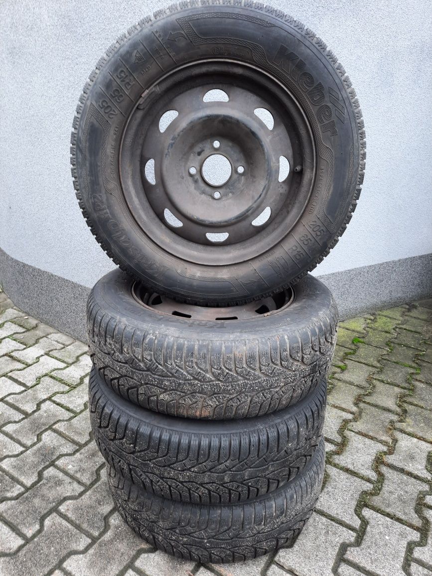 Koła komplet Berlingo Partner 4x108 15cali 205/60 r15