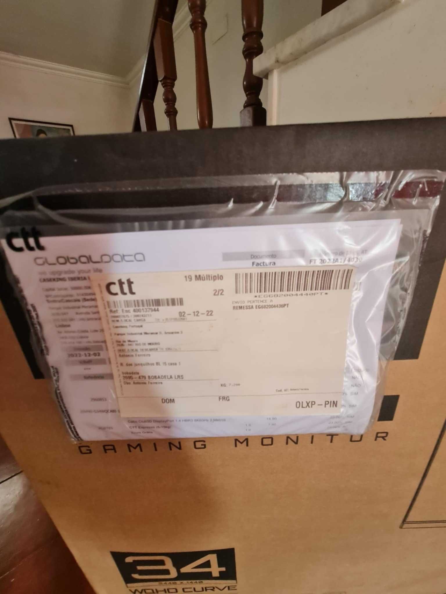 Monitor Gigabyte M34WQ 34" LED IPS WQHD 144Hz FreeSync Premium