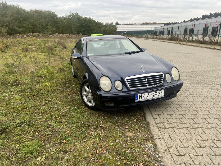 Mercedesa CLK W208 z 1999 roku 2.3 bezyna + gas