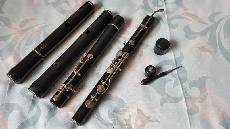 Flauta CLAIR GODFROY Ainé Paris - Série n° 6769 - Fabrico 1889 a 1904