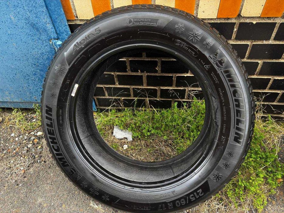 Шины бу 215/60 R17 Michelin Alpin 5 зима