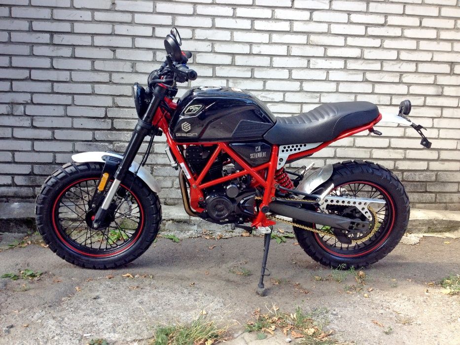 Продам мотоцикл GEON Scrambler 250