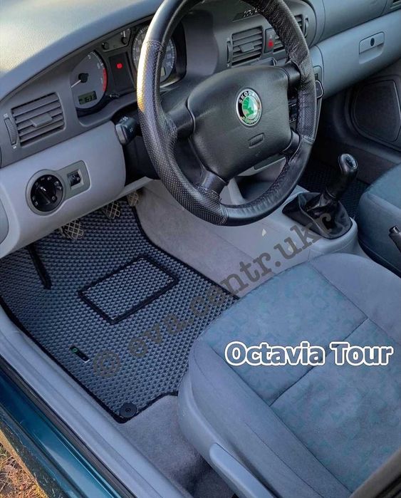 EVA Коврики в авто VW Golf Passat Tiguan ID4 Skoda Octavia A5 A7 A8