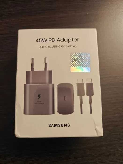 Ładowarka Samsung 45W nowa orginał razem z kablem