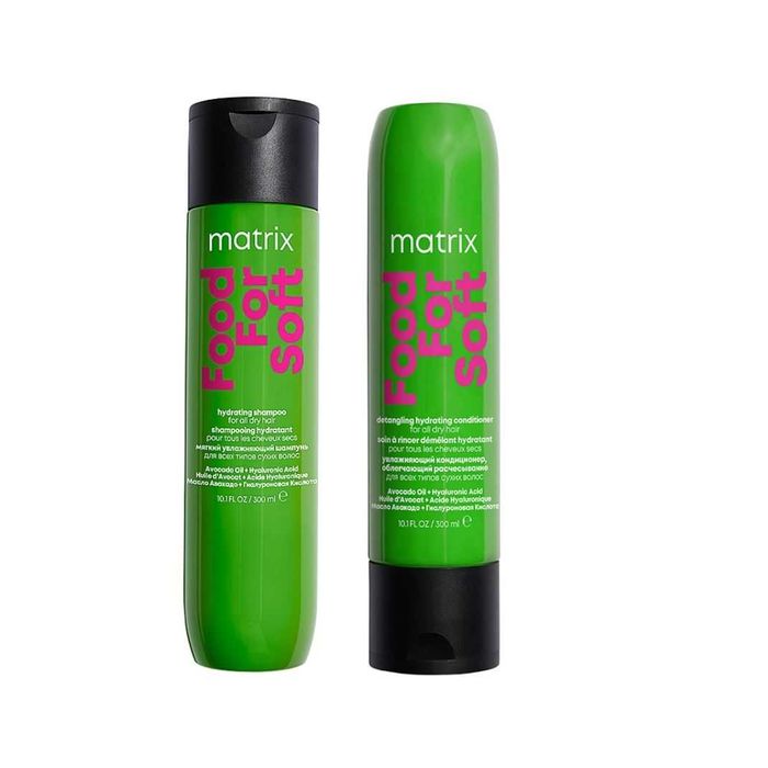 Matrix Food For Soft Szampon i Odżywka Nawilżająca Zestaw 300 ml