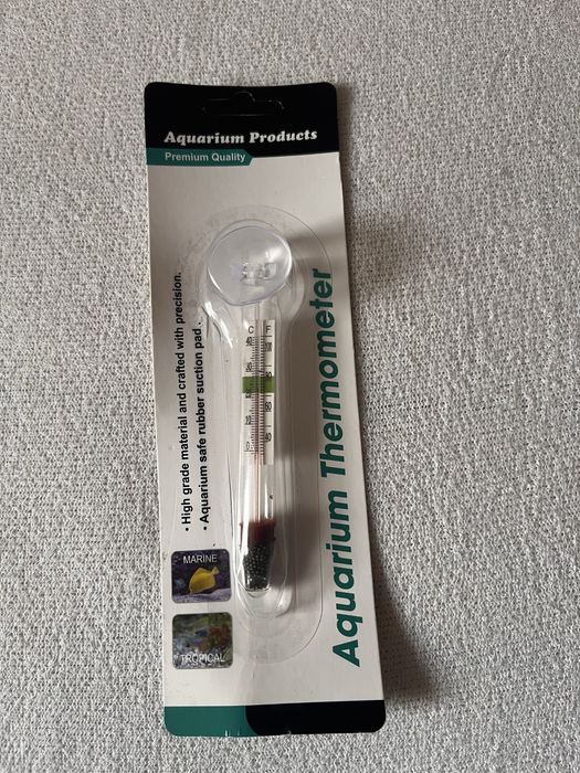 Termometr do akwarium nieuzywany