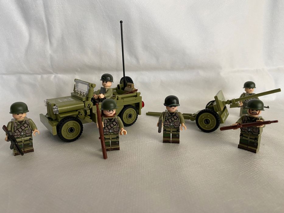 Lego WWII - Segunda Guerra. Veículos e figuras
