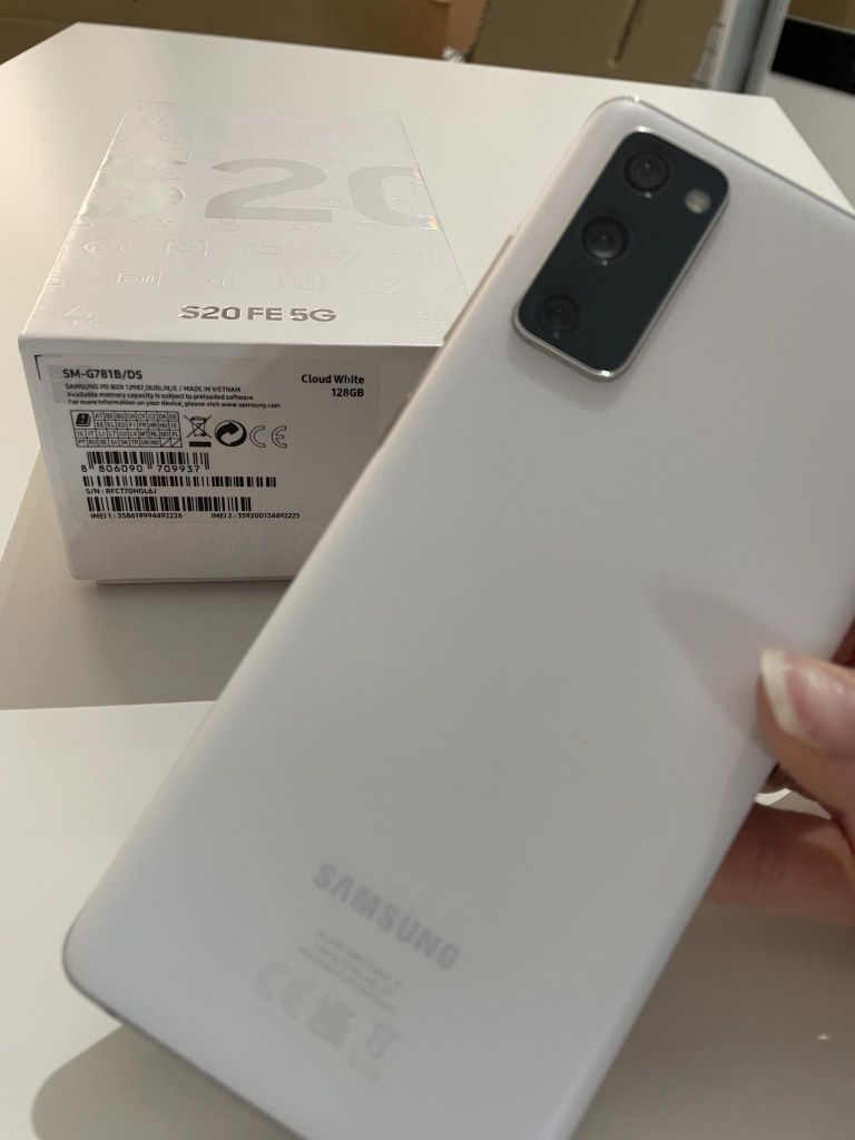 Samsung S20 Fee 5g biały/128g