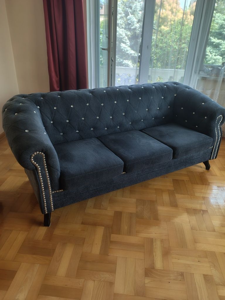 Sofa w stylu Glamour