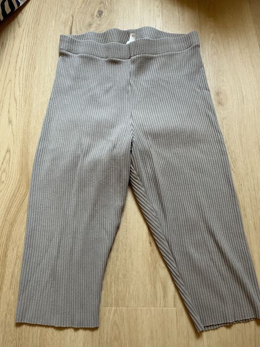 Legginsy prążkowane H&M L do kolan