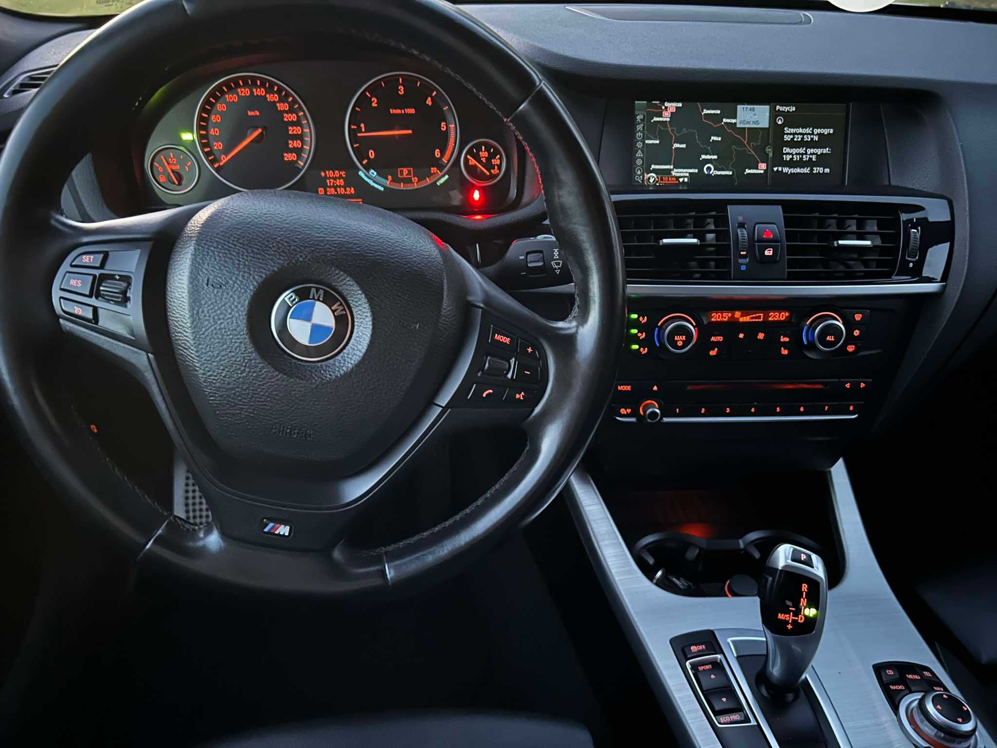 BMW X3, M-Pakiet wewnętrzny i zewnętrzny