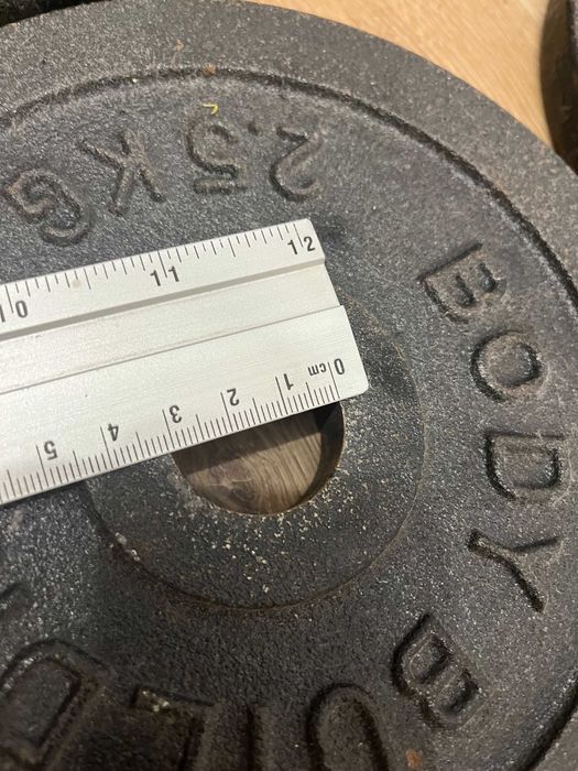 Obciążenie żeliwne talerze hantle krążki gryf gryfy różne 31mm 26mm