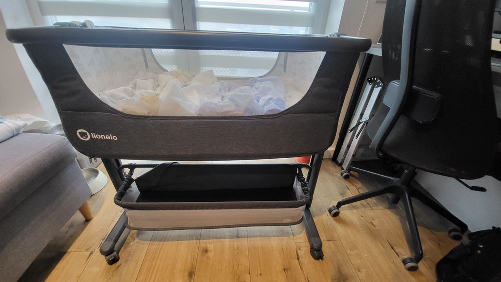 Łóżeczko dostawka lionelo timon