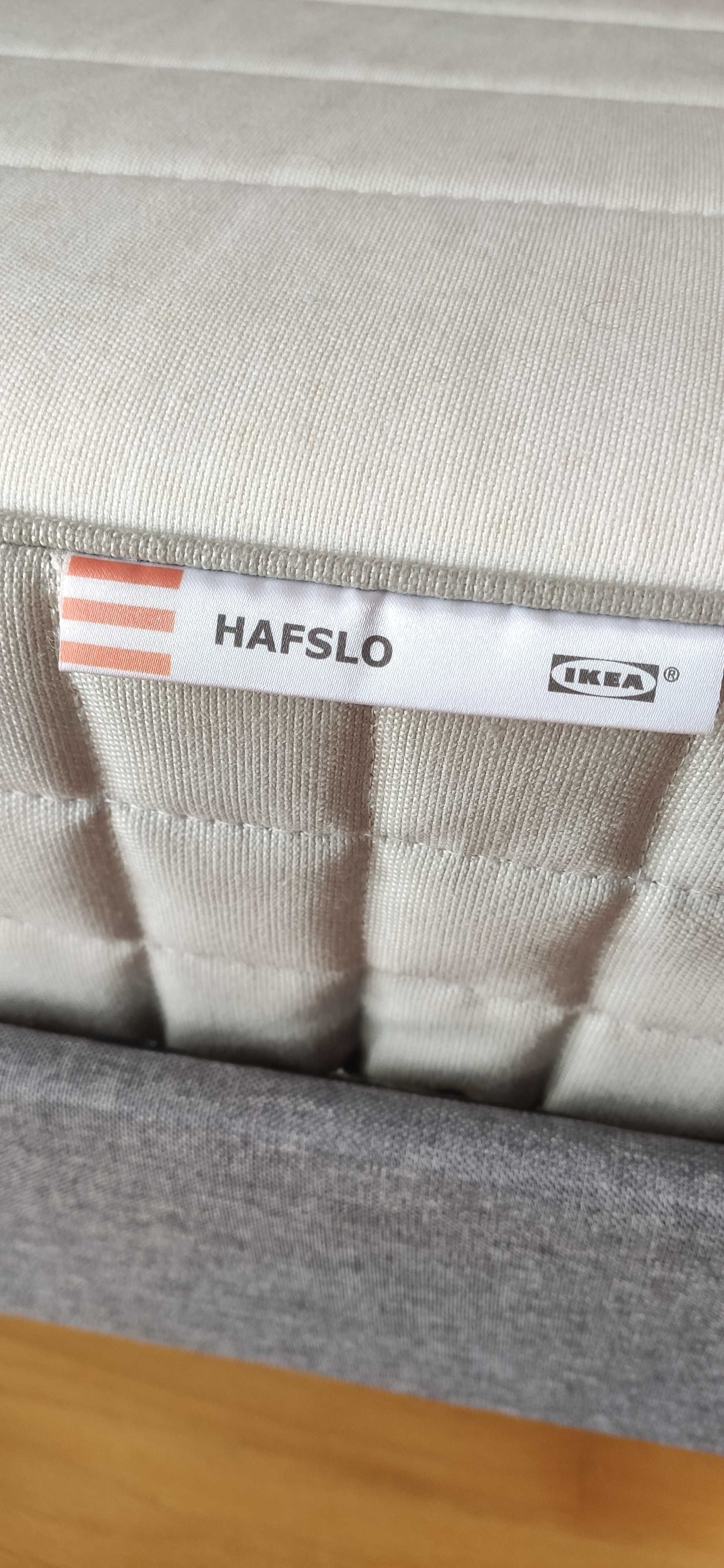 Cama 140x200 em Tecido + Colchão Hafslo IKEA