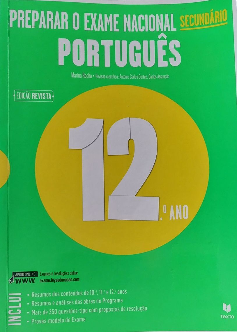 Preparar o exame nacional Secundário - Português