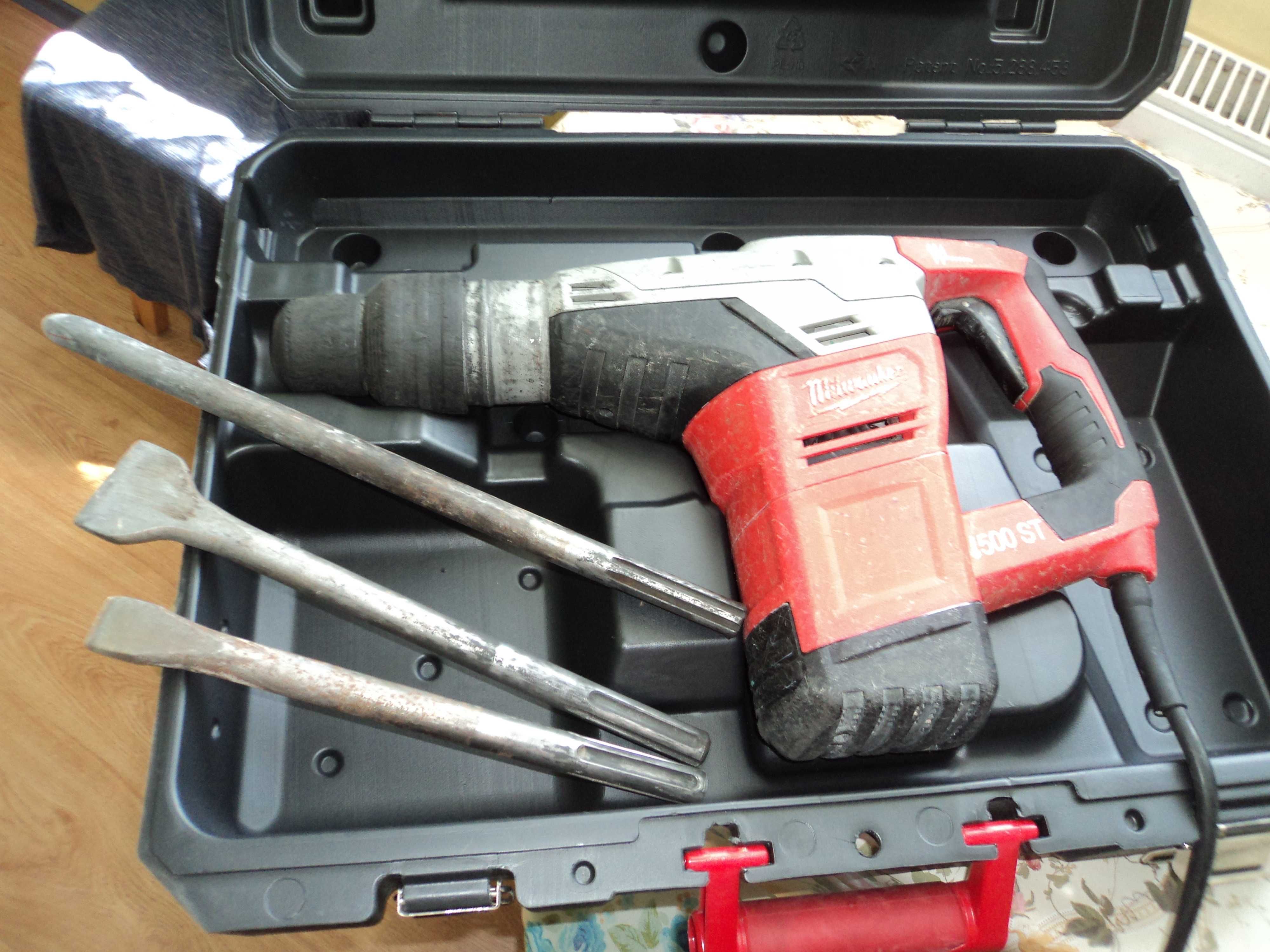 Milwaukee 500 ST brat .k540s  mlot obr-kujacy sds max moc 1100 w 7.5 j