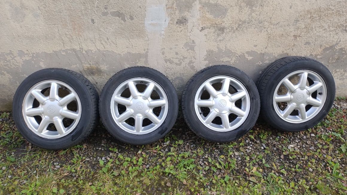 Koła 14' VW Polo LUPO 185/55/R14 Alufelgi Hankook Laufenn dobry stan!