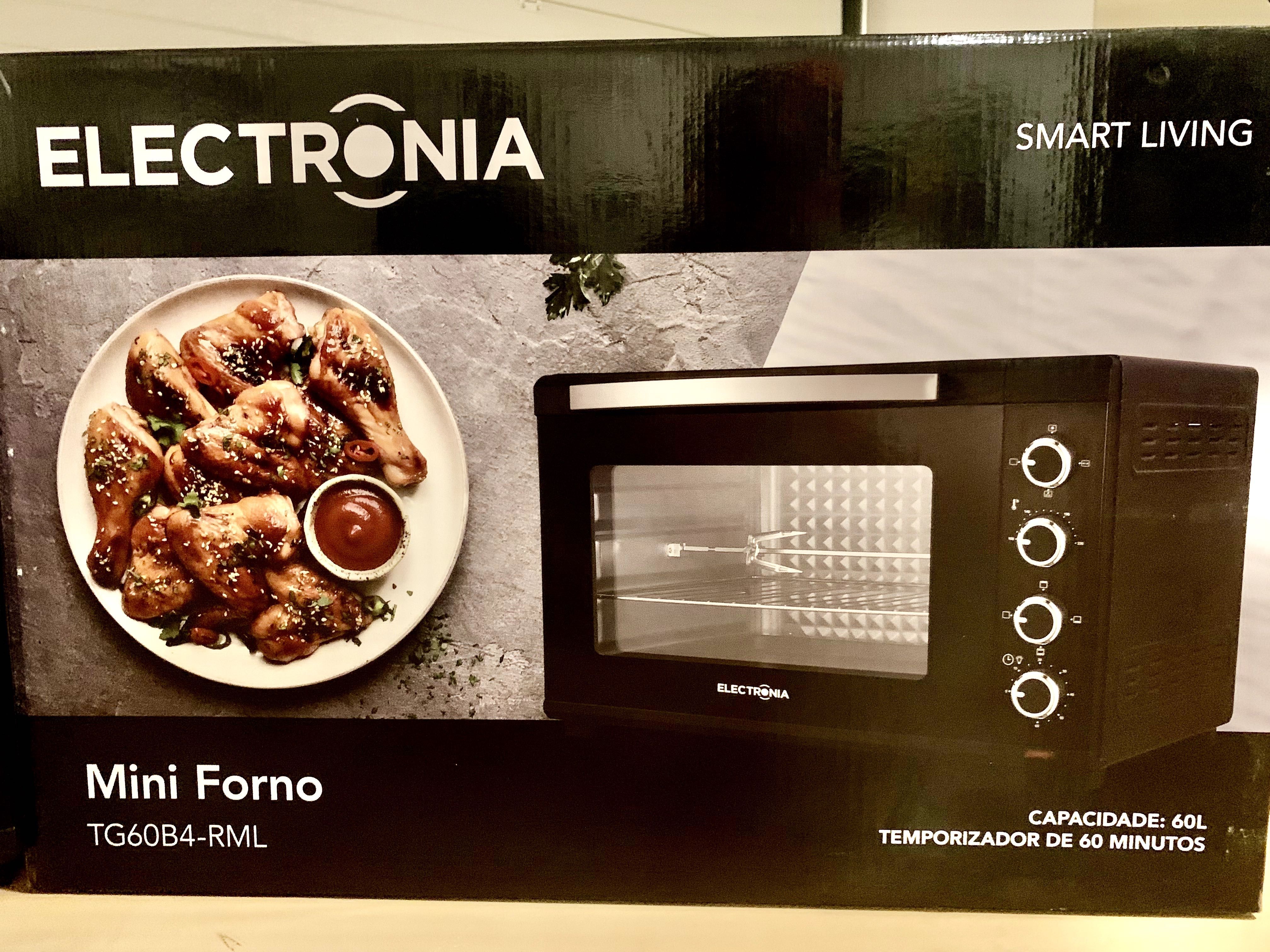 Forno Eléctrico Electronia 60L, como Novo
