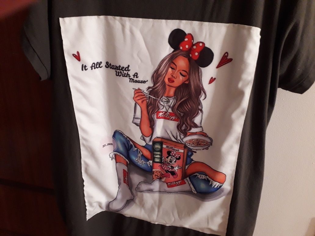 Vestido Minnie tamanho L/XL