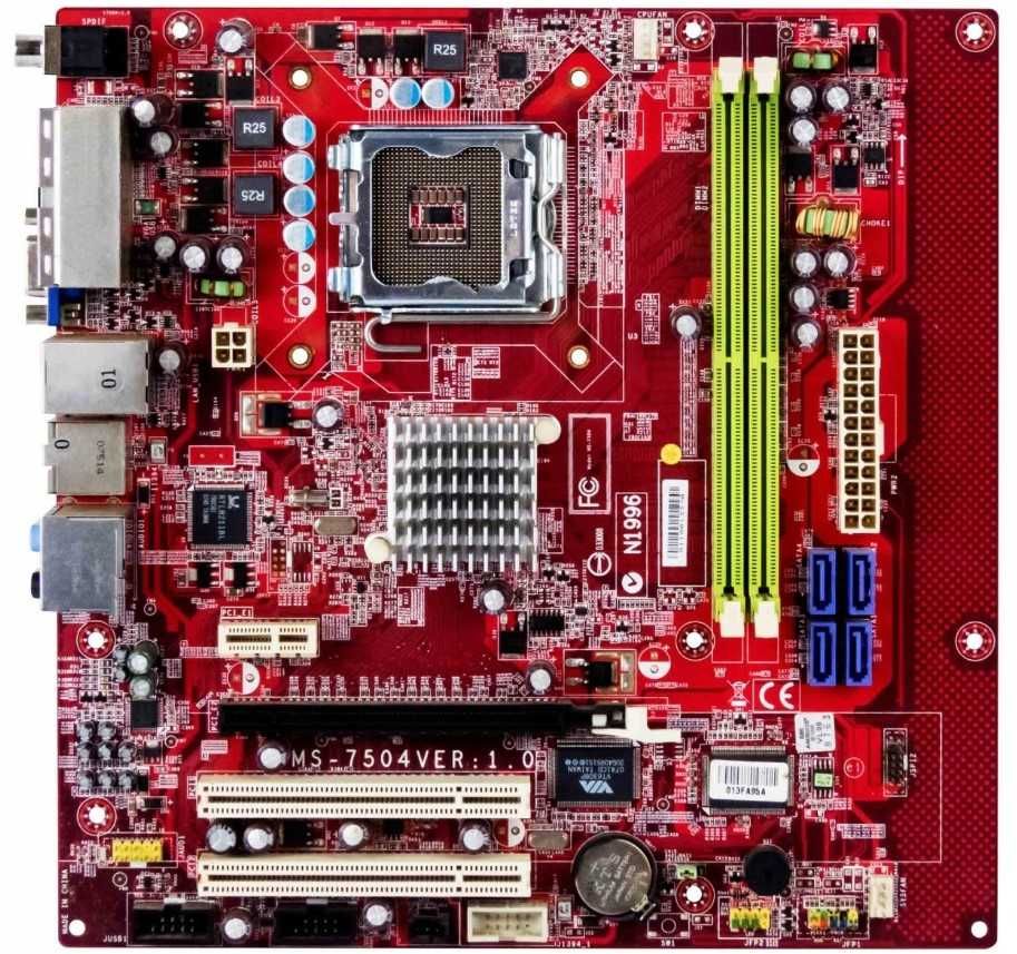 Zestaw Płyta główna MSI MS-7504 S.775 + 2GB RAM + Dual Core E5400
