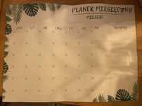 Planer w monstery na lodówke