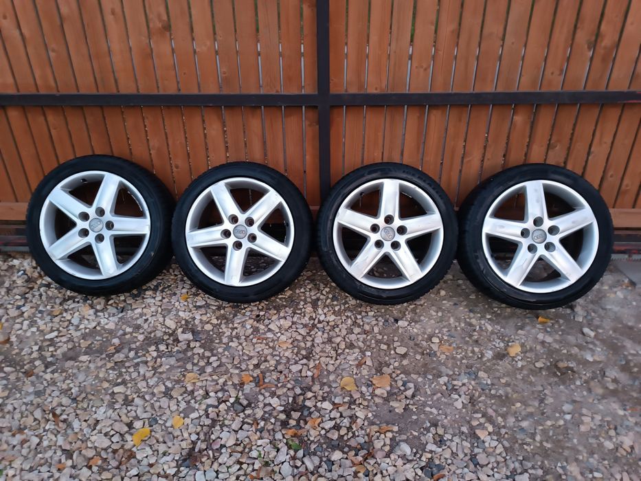 Koła felgi aluminiowe 5x112 Audi VW Skoda 225/45 R17 zimowe
