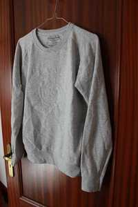 Sweatshirt branca Pull & Bear