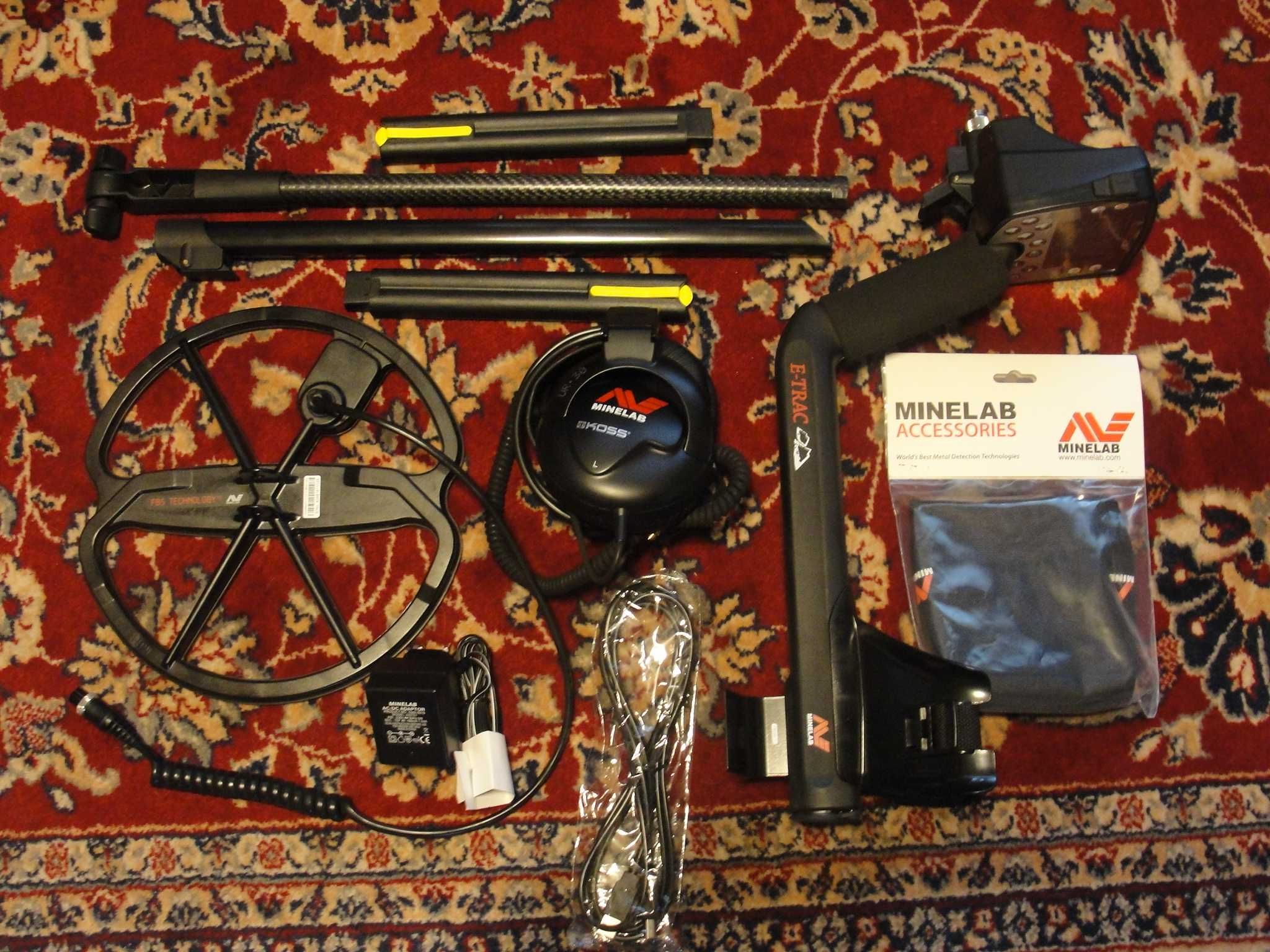 Wykrywacz metalu Minelab E-trac