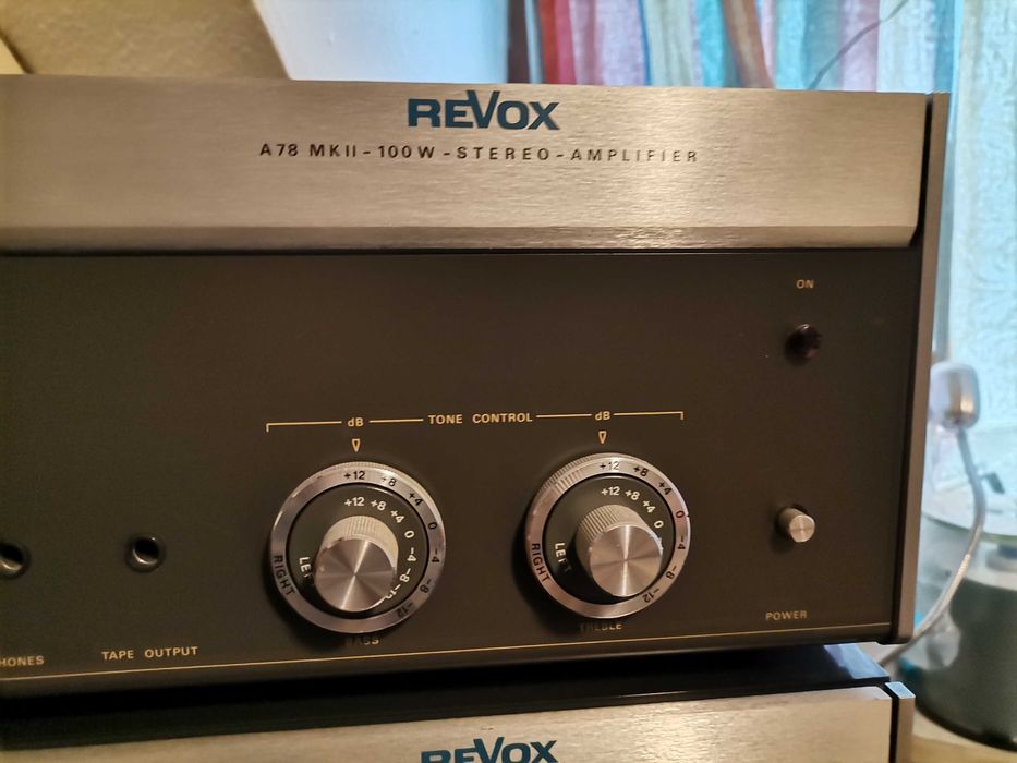 Zestaw REVOX z lat połowy lat 70-tych KLASYKA Hi-Fi
