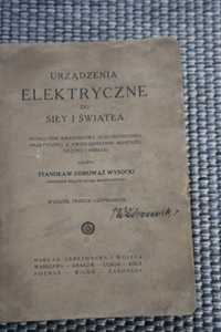 Urządzenia elektryczne WYD Gebethnera i Wolffa 1938 r L