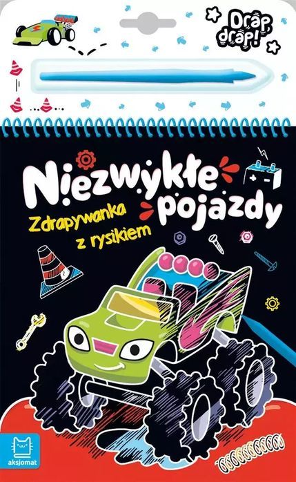 Niezwykłe Pojazdy. Zdrapywanka Z Rysikiem Anna Podgórska