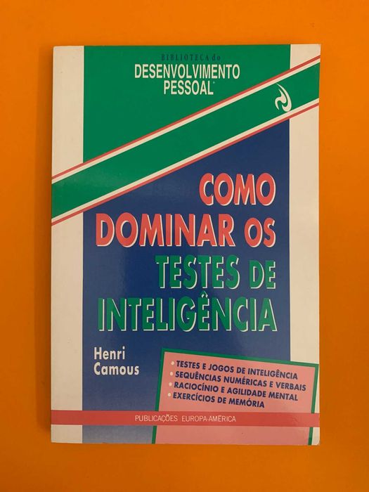 Como dominar os testes de inteligência - Henri Camous