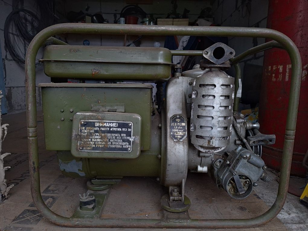 Генератор АБ1, 1,5кВ 2СД М2. 1989 року