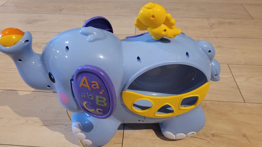 Vtech, Super Słoń, interaktywna zabawka do ciągnięcia