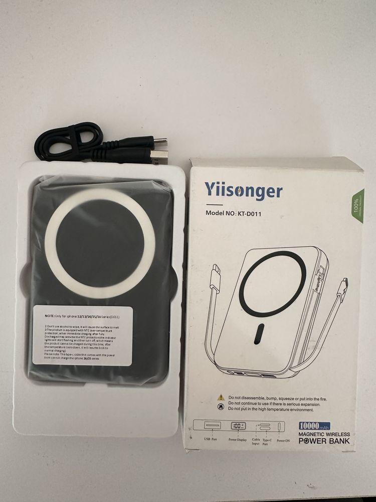 Yiisonger KT-D011 – Power Bank 10000 mAh z MagSafe