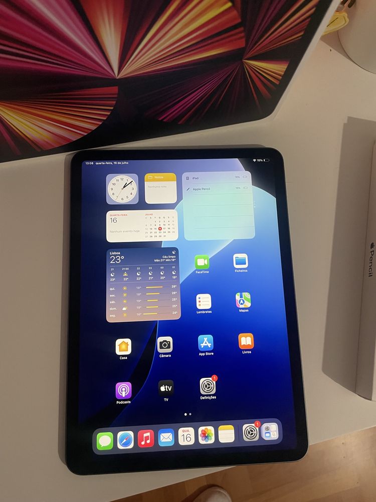 Ipad pro M1 + Apple Pen + Teclado