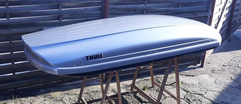 Bagażnik box dachowy 200x80x35 500 L Thule boks dach narty spirit