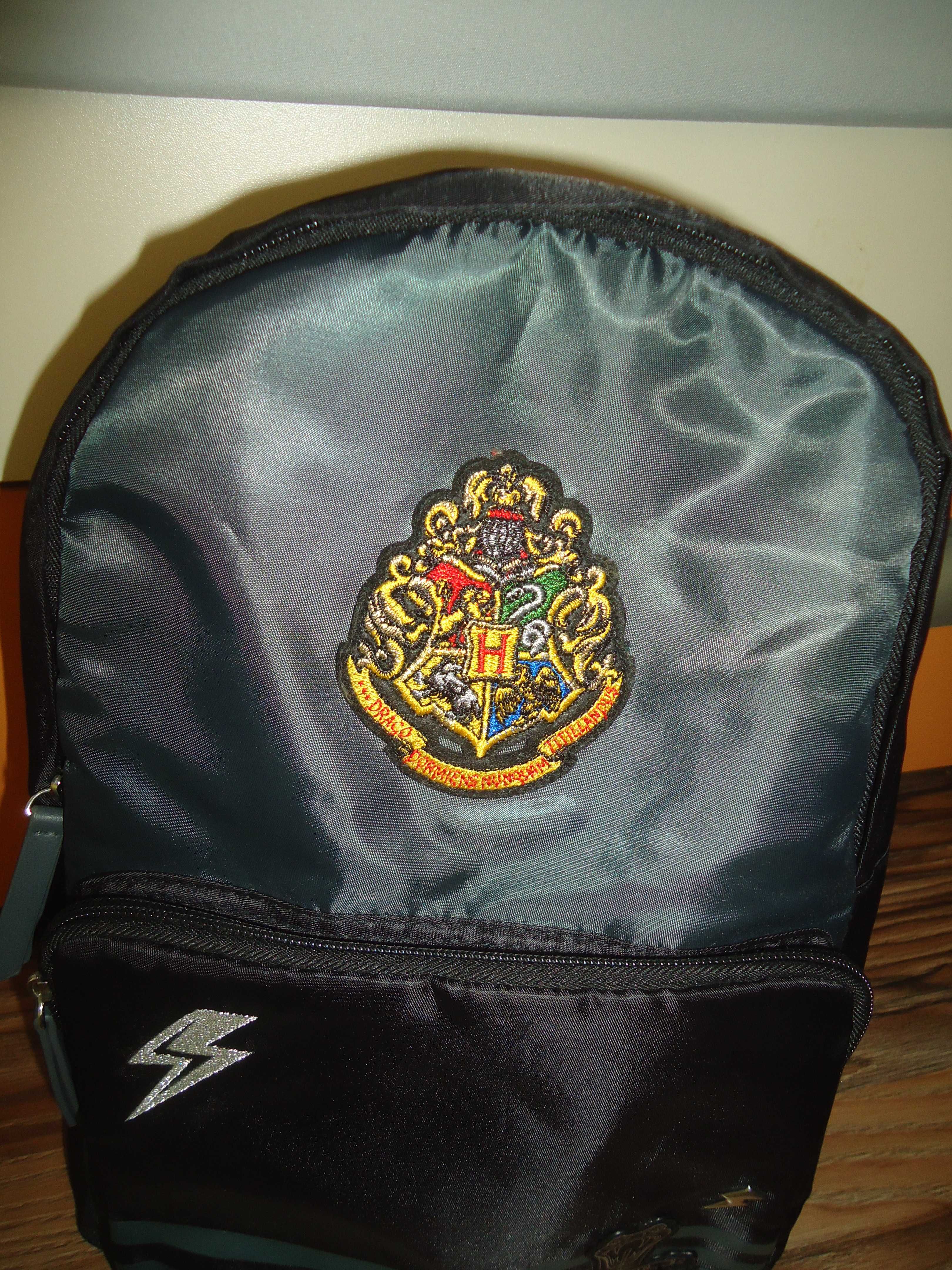 Primark Harry Potter Czarny gładki plecak