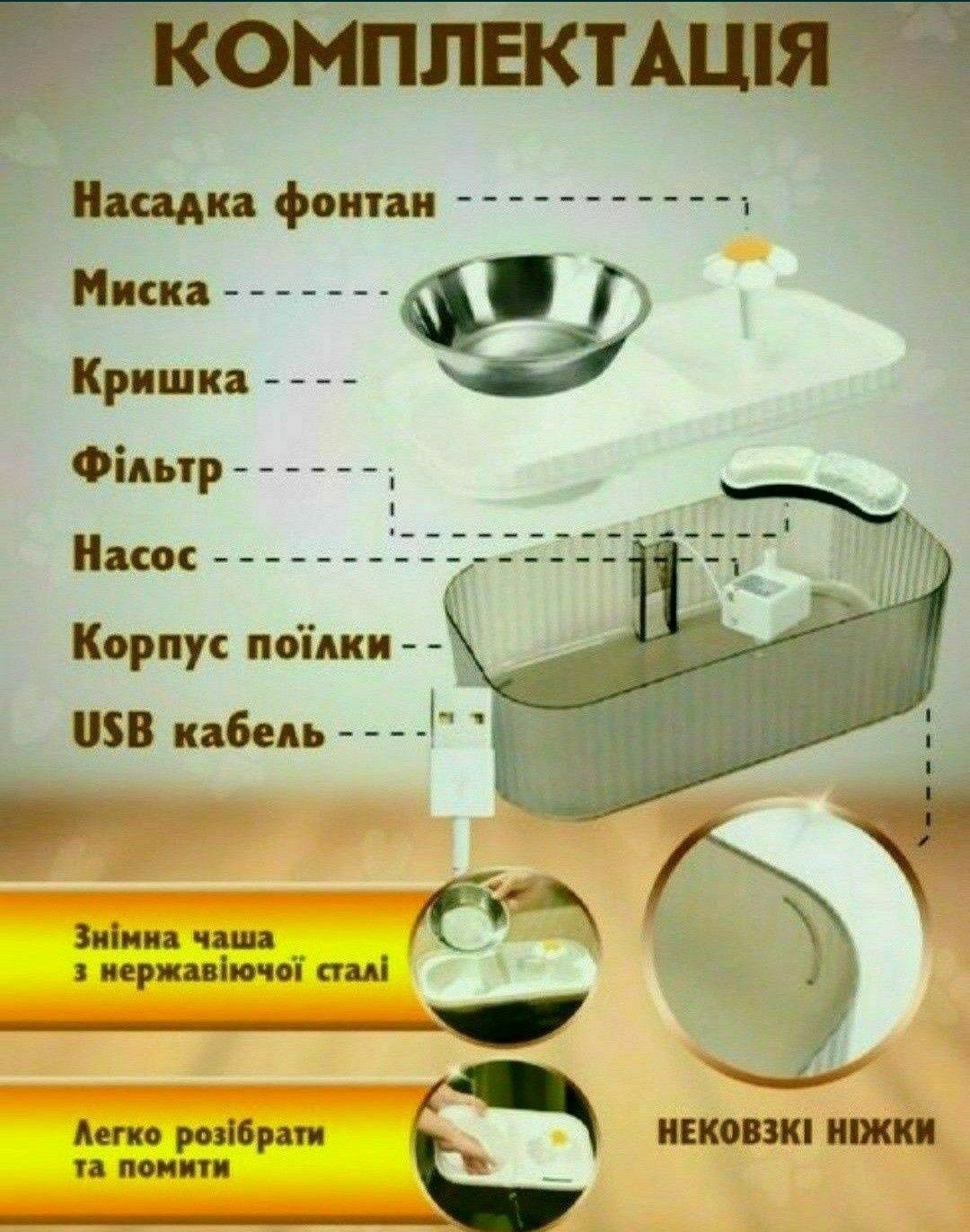 Поилка для котика или мелких пород собак.