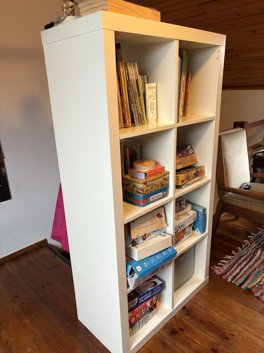 Estante ikea kallax 6 divisoes