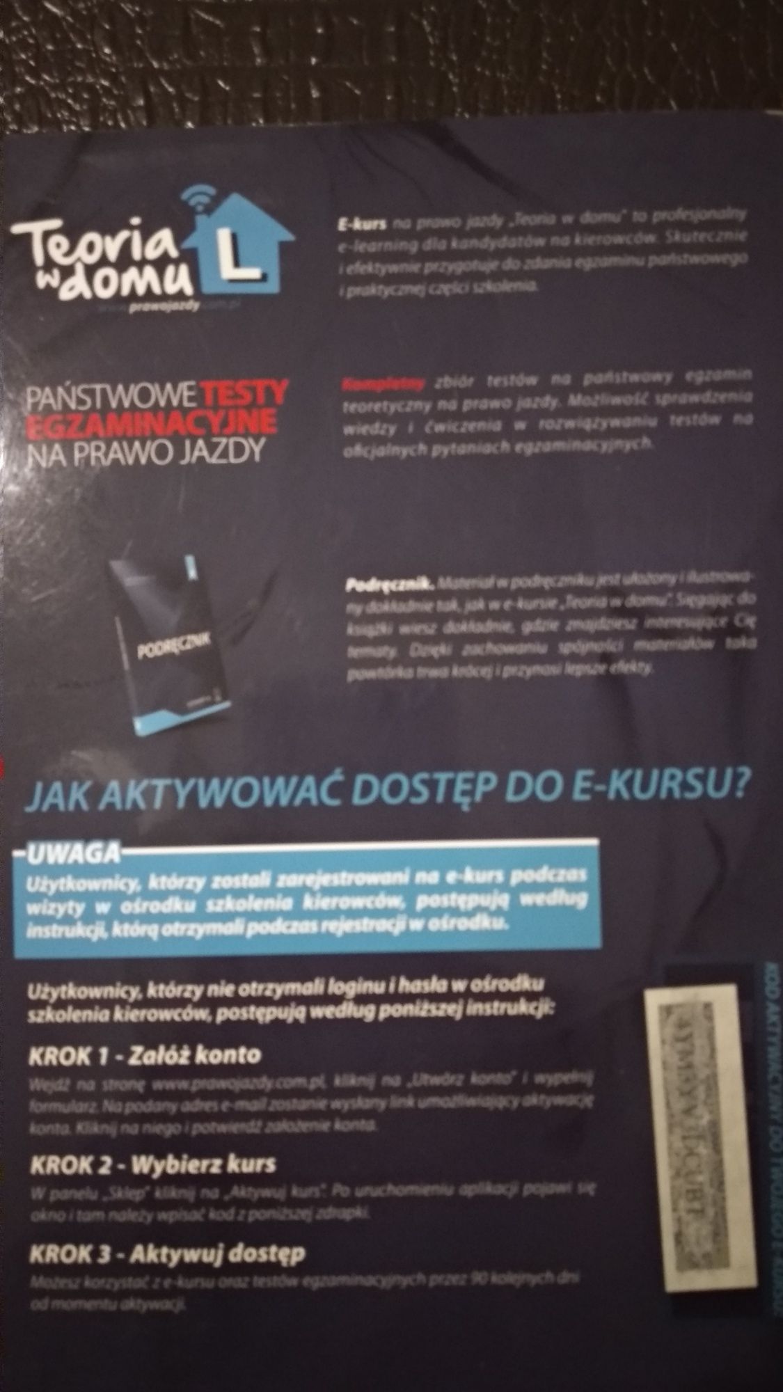 Profesjonalne szkolenie teoretyczne na prawo jazdy