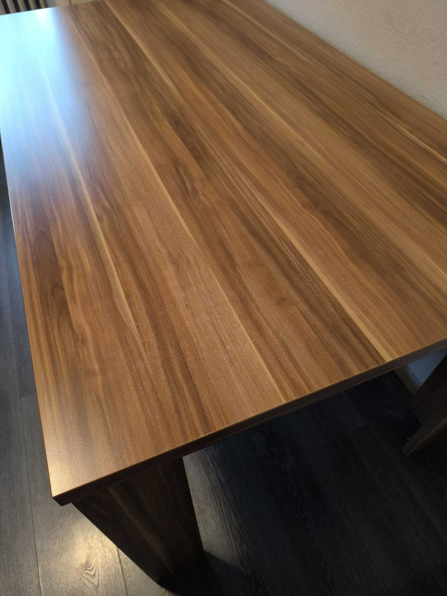 Stół jadalniany 160x90x73 z dodatkowym nowym blatem