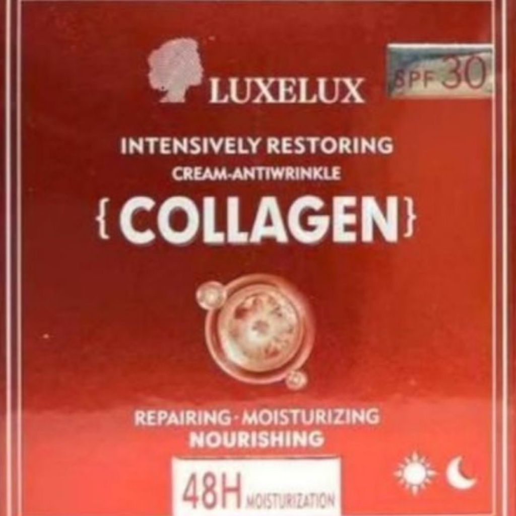 Wielozadaniowy krem marki Luxelux SPF 30 z Collagenem 50 g.